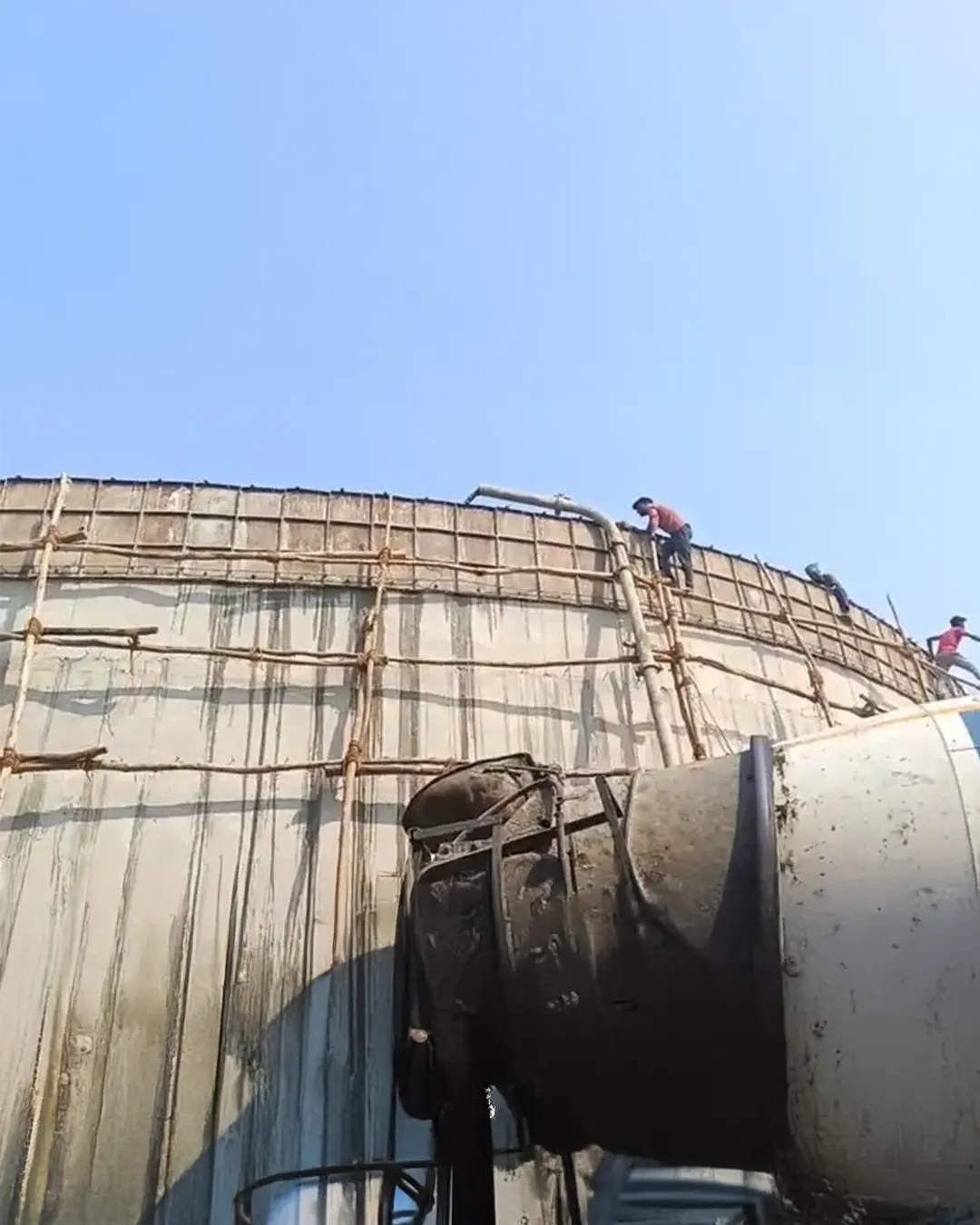 Retaining Wall Casting